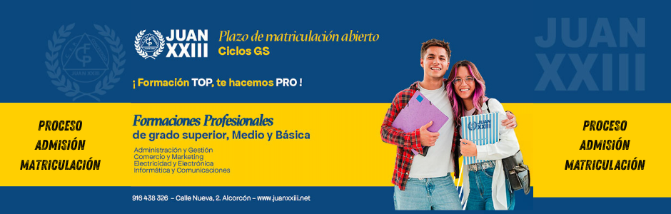 Matriculación grado superior 2026